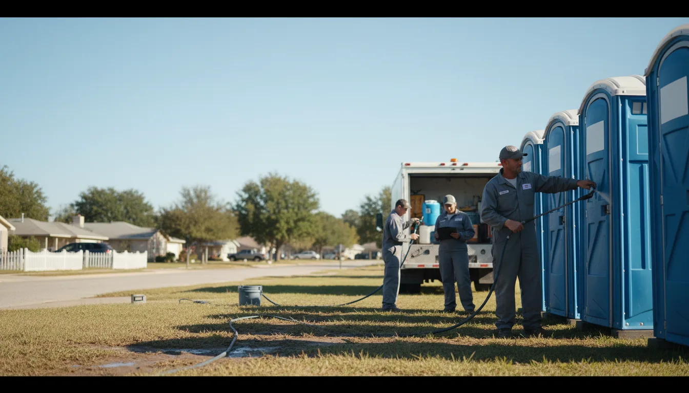 Long-Term Portable Toilet Rental in Tallulah, LA near me